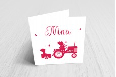 Meisje met tractor Meisje met tractor